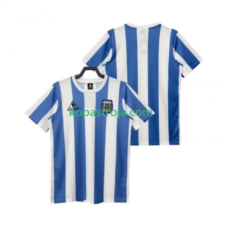 Billiga Fotbollströjor Argentina Retro Hemma tröja 1986 Kortärmad